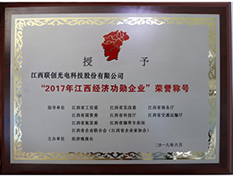 2017年江西經濟功勛企業(yè)